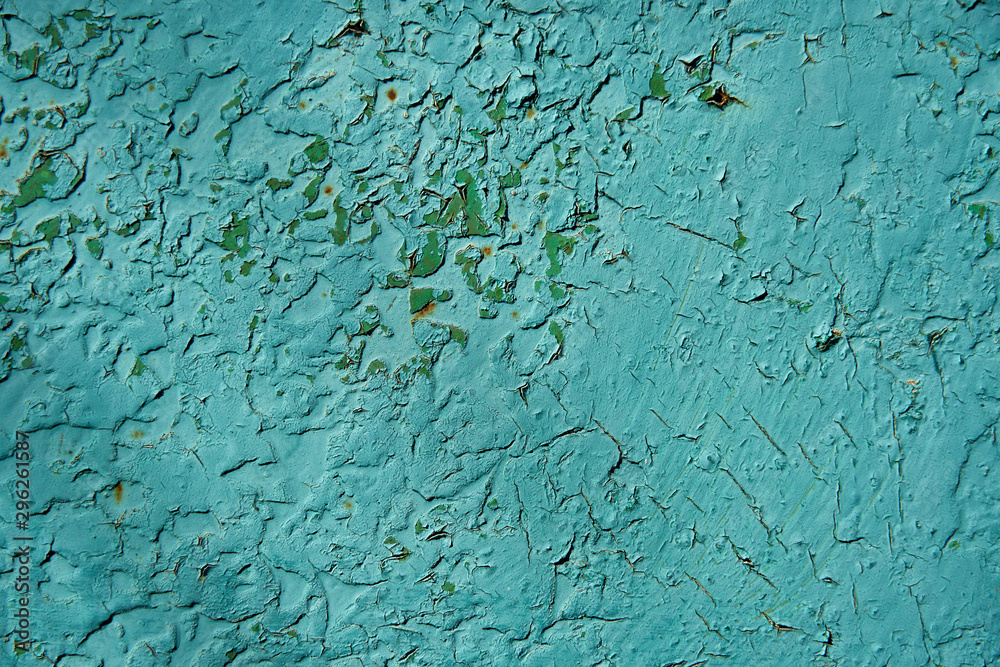 Old rusty and scratched surface of iron - grunge green texture or background, metal with scratches Old rusty and scratched surface of iron - grunge green texture or background, metal with scratches