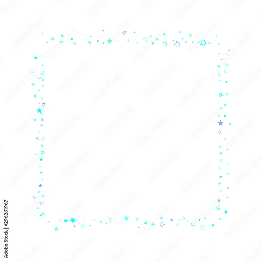 Blue, cyan, turquoise glitter stars confetti Blue, cyan, turquoise glitter stars confetti