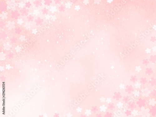 桜の背景