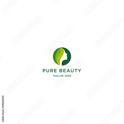 Free Download Pure Beauty Premium Logo Icon Design Template. Elegant, Luxury, Modern, Spa, Cosmetic, Vector Illustration - GFXLoad