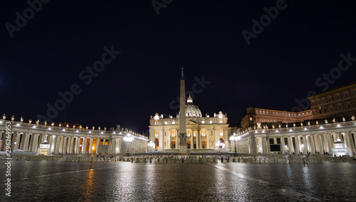 Basilica of Saint Peter in Vatican at September 2019.