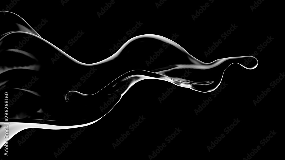 Splash fluid. 3d illustration, 3d rendering. Splash fluid. 3d illustration, 3d rendering.