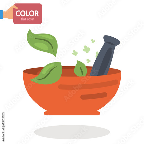 Medicine preparationcolor vector icon. Flat design