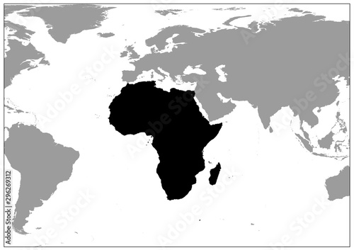 Black Africa map wallpaper global 