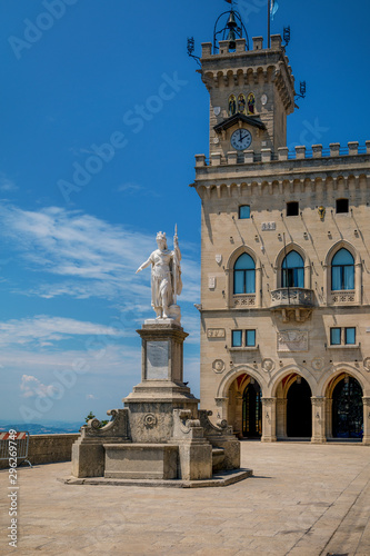 View of Piazza della Libertà
