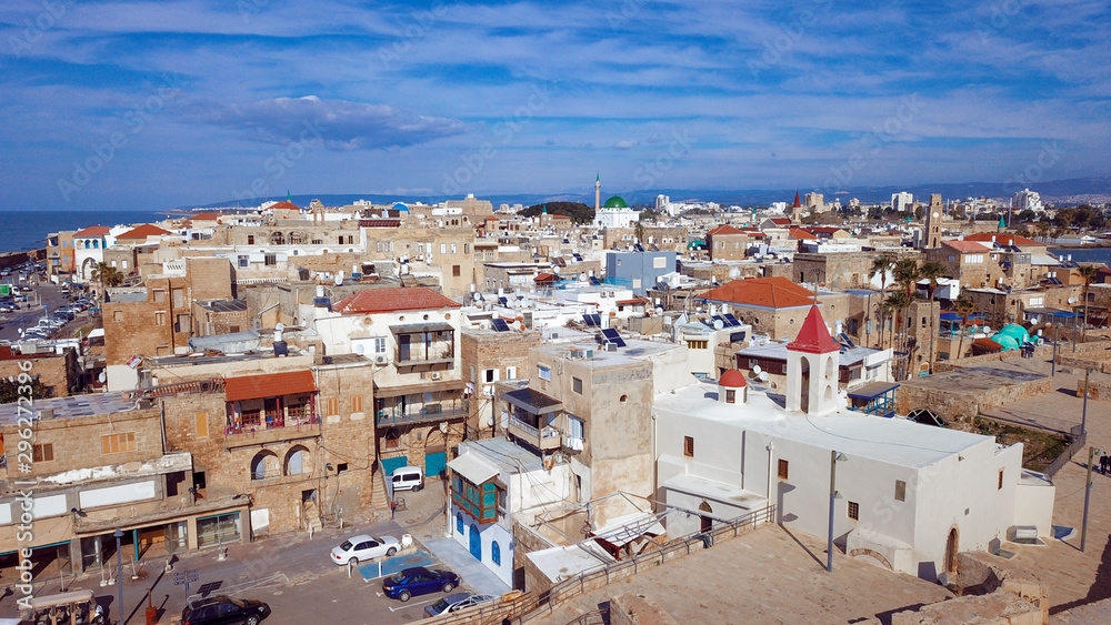Akko Port cityscape View, Israel