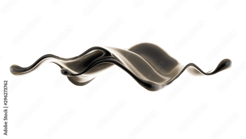 Splash fluid. 3d illustration, 3d rendering. Splash fluid. 3d illustration, 3d rendering.