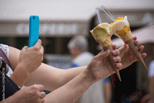 photographier sa glace!