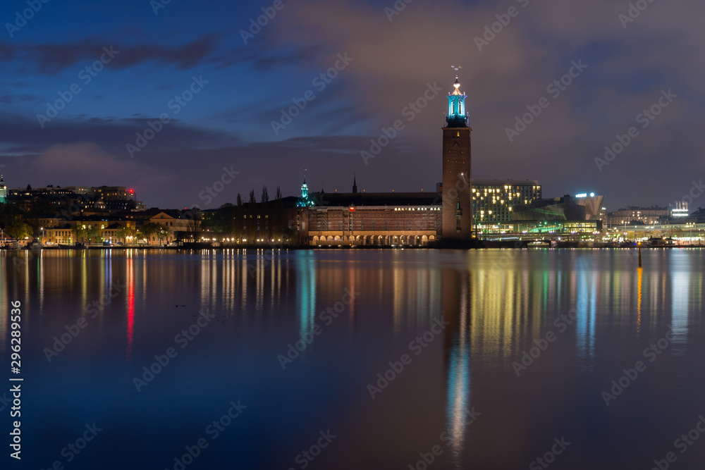Stockholm à l'heure bleue