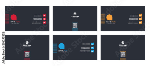 Business Card Design Template for personal or professional use