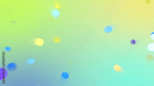 Pastel Colored Bokeh Loop-able Background