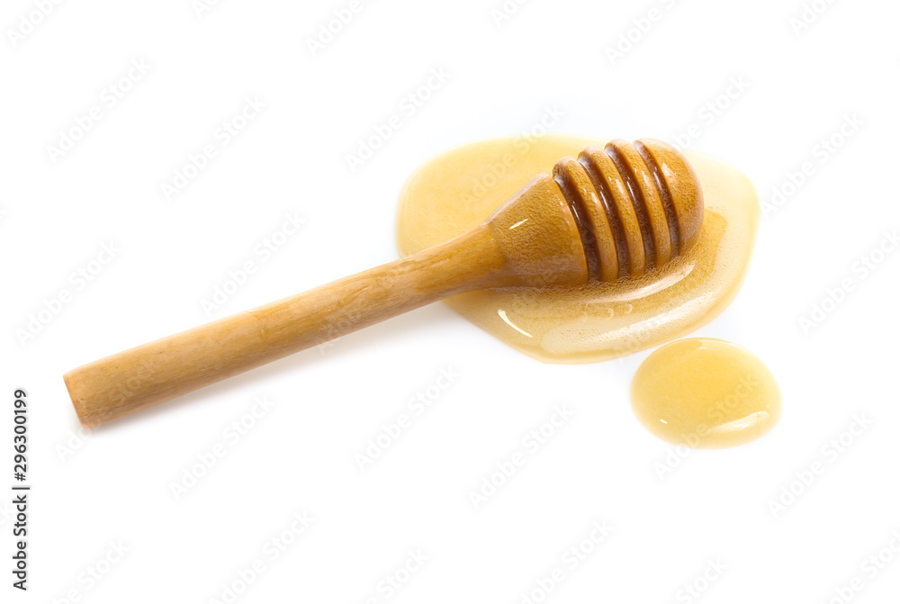 honey isolated on white background
