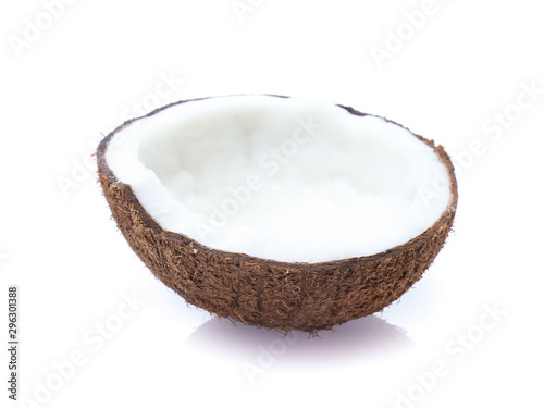 coconuts isolated on  white background