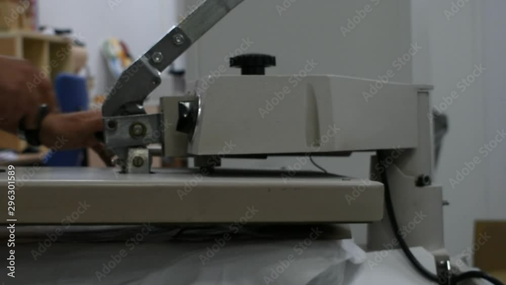 heat iron to transfer images to t-shirts