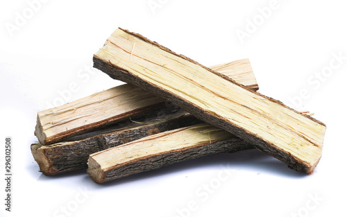 Pile of firewood Log wood isolated on a white background