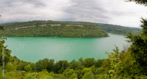 lac de vouglans river, france