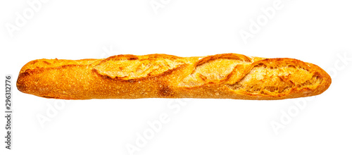Französisches Baquette isoliert auf weißem Hintergrund