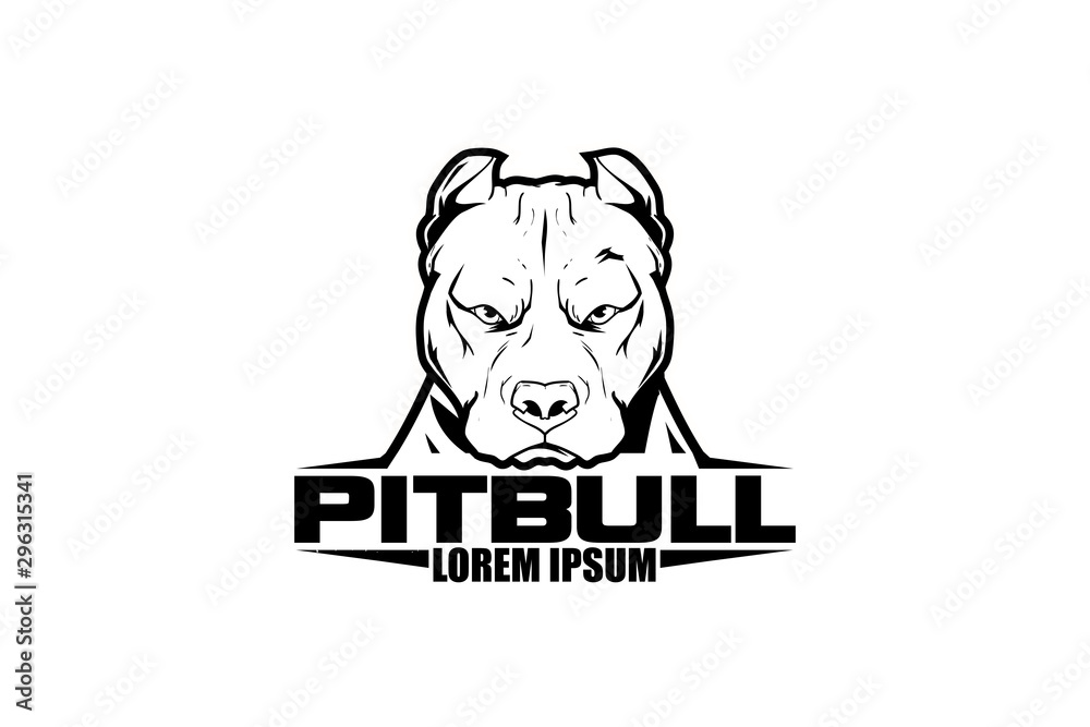 Pitbull logo discount