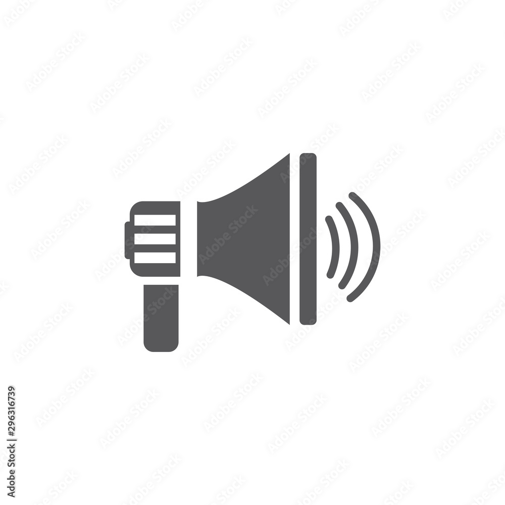 Speaker vector icon isolated Speaker vector icon isolated