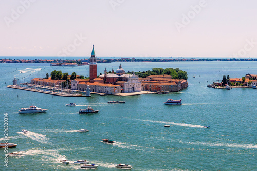 Panorama of Vinice area, Italy photo