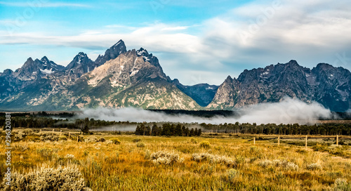 Grand Teton mountains scenic view © digidreamgrafix