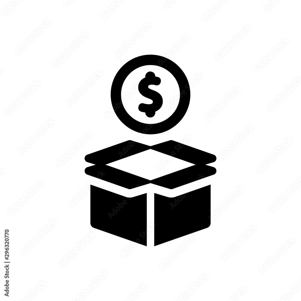 Donation Box Icon
