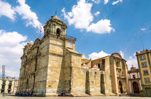 Cathedral of Our Lady of the Assumption in Oaxaca, Mexico