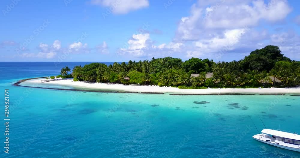 Tropical Island With a White Sand Beach Surrounding it in Thailand Tropical Island With a White Sand Beach Surrounding it in Thailand