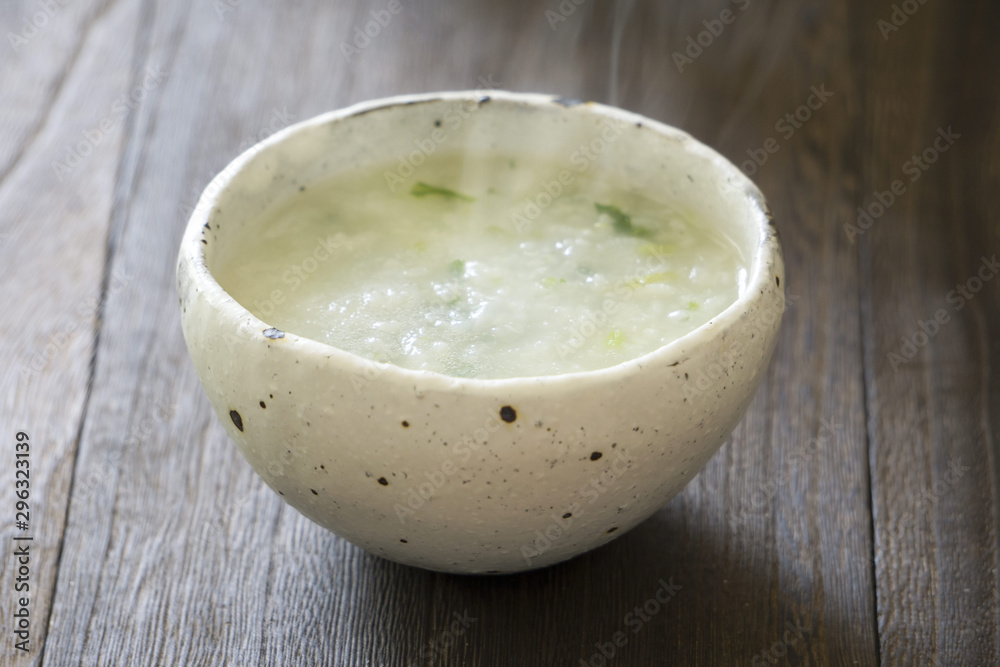 お粥 rice porridge(congee) お粥 rice porridge(congee)