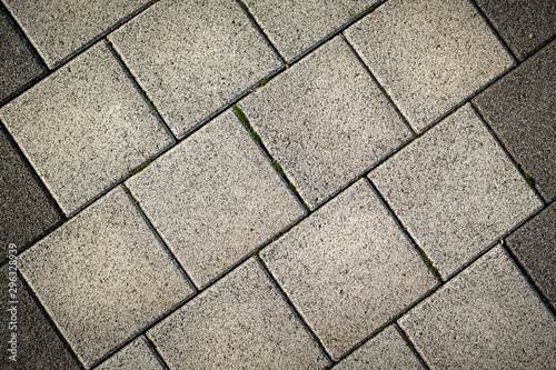 Stone Sidewalk Texture Pattern