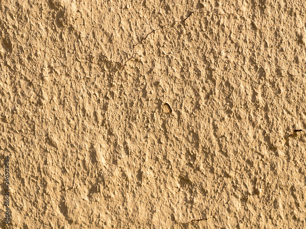 Naklejka premium texture of a clay wall form a mud house