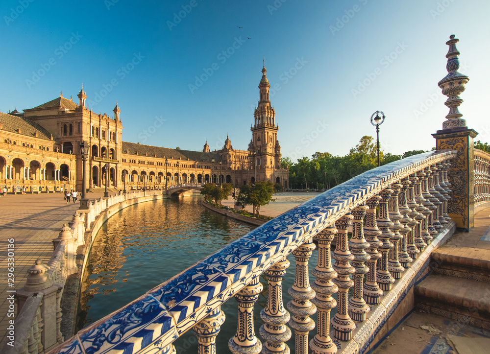 Fototapeta premium Sevilla, Plaza de Espana