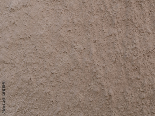 texture of a clay wall form a mud house