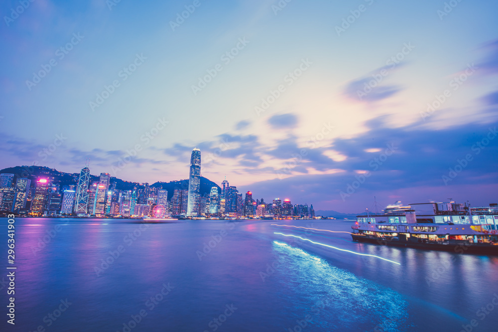 Hong Kong Victoria Harbor landscape