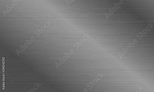Brushed stainless steel vector pattern. metal background