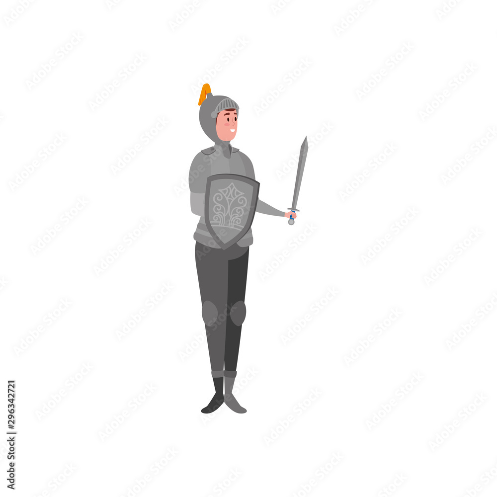 knight with armor of fairytale avatar character vector illustration design knight with armor of fairytale avatar character vector illustration design