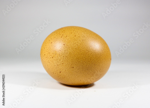golden egg isolated on white background