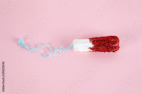 tampon paillettes