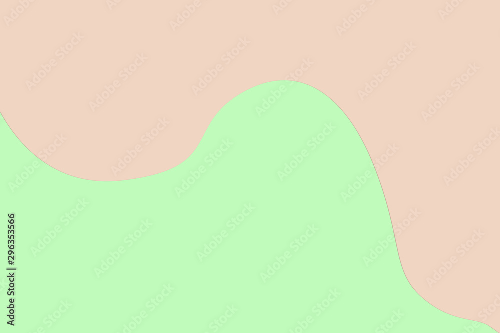 Fototapeta premium green and pink pastel paper color for texture background