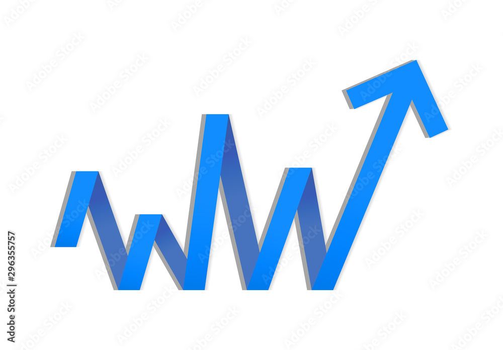 Success business symbol.Growth vector diagram with arrow going up. Vector icon. Editable EPS file.Bar Chart Vector Icon.Vector illustration Success business symbol.Growth vector diagram with arrow going up. Vector icon. Editable EPS file.Bar Chart Vector Icon.Vector illustration