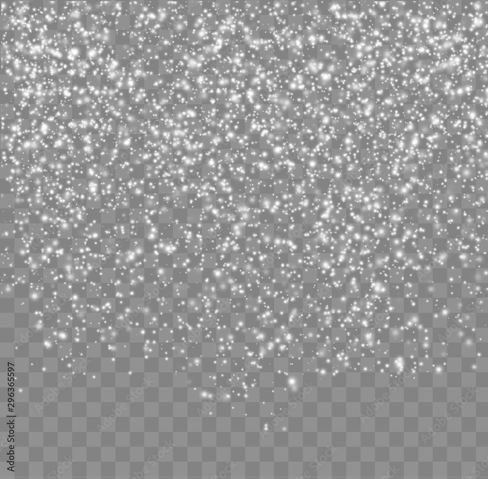 Glitter particles. Bokeh lights background