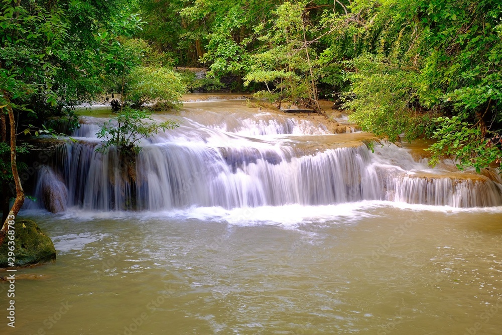 Erawan Waterfall at Kanchanaburi Thailand. Beutiful waterfall. Erawan Waterfall at Kanchanaburi Thailand. Beutiful waterfall.