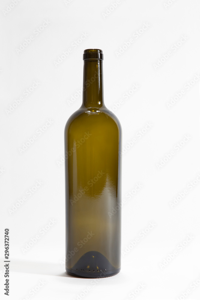 empty brown bottle