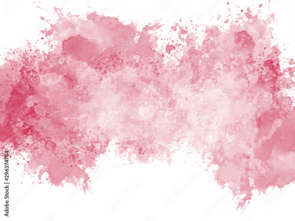 Obraz premium Abstract beautiful Colorful shape watercolor illustration painting background and texture backdrop.