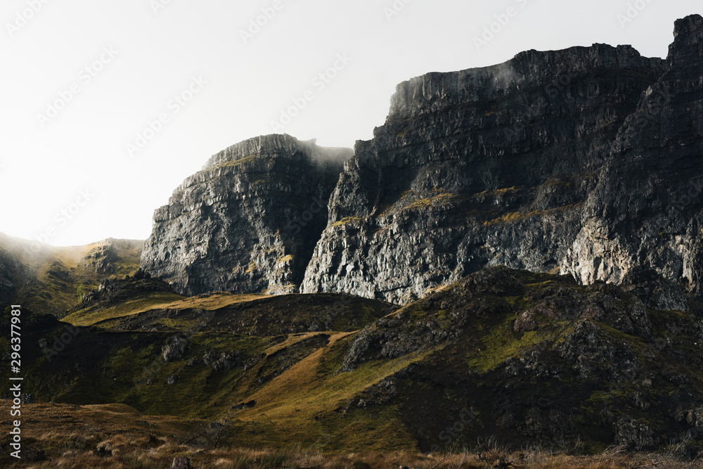 Storm clouds on the Isle of Skye
