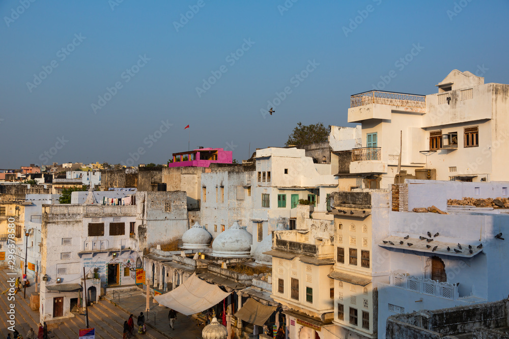 The city of Pushkar in India