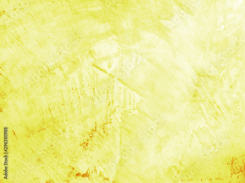 Yellow cement and concrete texture for pattern abstract background.