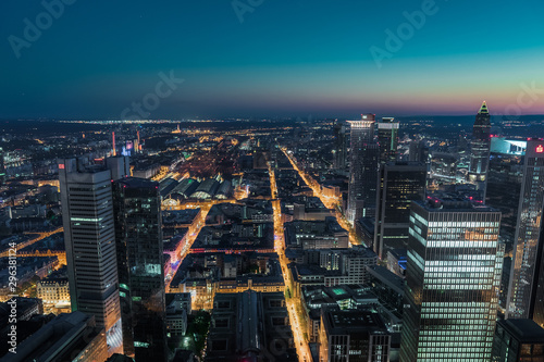 Blue hour in Frankfurt © Ansgar