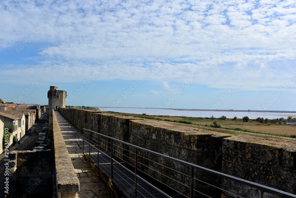 Obraz premium Tours et remparts d’Aigues-Mortes