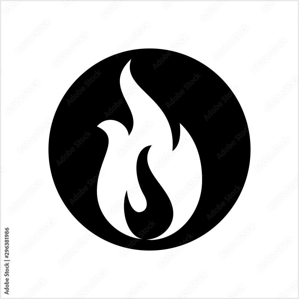 Fire Flame Icon Design Blazing Bonfire Flame Fire Flame Icon Design Blazing Bonfire Flame